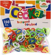 Teddies Céčka farebné 150 ks - Kreatívna hračka