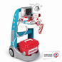 Smoby Medical Electronic Trolley mit Zubehör - Arzt-Set für Kinder