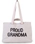 CHILDHOME Grandma Canvas Off White - Cestovná taška
