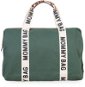 Changing Bag CHILDHOME Mommy Bag Canvas Green - Přebalovací taška