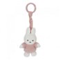 Závěsný králíček Miffy Fluffy Pink - Pushchair Toy