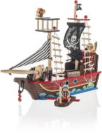Zopa Drevená pirátska loď - Loď