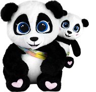 Mami & BaoBao Panda s bábätkom - Plyšová hračka