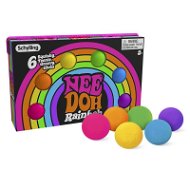 Schylling Duhové mačkací míčky NeeDoh 6 ks - Anti-Stress Ball