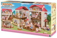 Sylvanian Families Poschodový dom s červenou strechou a so svetlami - Set figúrok a príslušenstva