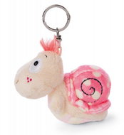 NICI Snail pink 10 cm - Keychain