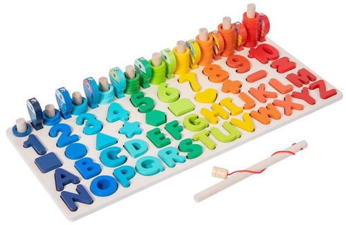 Dvěděti Multifunkční deska 5v1 - Vkládačka - Hlavní obrázek