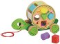 Push and Pull Toy Dvěděti Tahací želva - Tahací hračka