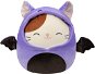 Squishmallows Kočka v kostýmu netopýra Cam - Soft Toy