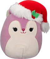 Squishmallows Veverička s vianočnou čiapkou Alina - Plyšová hračka