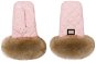Pushchair Gloves Bjällra of Sweden Rukavice Pink Gold dust - Rukavice na kočárek