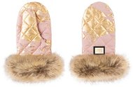 Bjällra of Sweden Rukavice Pink Golden - Pushchair Gloves