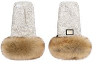 Bjällra of Sweden Rukavice Grey Tweed Premium Collection - Pushchair Gloves