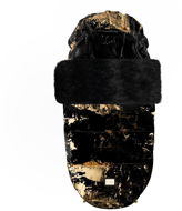 Bjällra of Sweden Fusak Black Golden - Stroller Footmuff