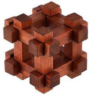 Teddies Puzzle wooden cage - Brain Teaser