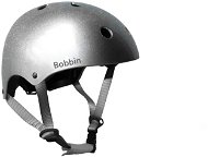 Prilba na bicykel Bobbin Disco Silver veľ. M/L (54 – 60 cm) - Helma na kolo