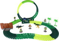 Teddies Dráha Dino 117 ks s doplňky a autem - Slot Car Track