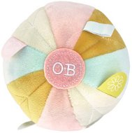OB Designs Senzorická lopta Autumn Pink - Hrkálka