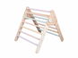 WoodAndHearts Montessori piklerový trojúhelník Large NW Pastel - Children's Climbing Frame