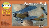Irány A kétfedelű repülőgép modellje - Polikarpov Po-2 Kerekek - Műanyag modell
