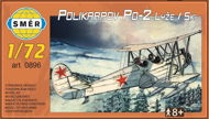 Irány Modell kétfedelű repülőgép - Polikarpov Po-2 Ski - Műanyag modell