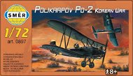 Irány Modell kétfedelű repülőgép - Polikarpov Po-2 koreai háború - Műanyag modell