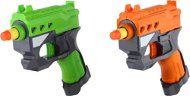 Toy Gun Teddies Pistole na pěnové náboje 2 ks + 6 ks nábojů - Dětská pistole