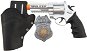 Teddies Policejní pistole klapací 20 cm - Toy Gun