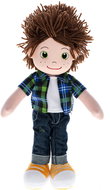 Matysek soft body battery operated doll Czech speaking green - Doll