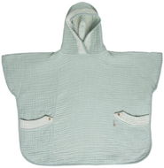 Bébé-Jou poncsó, Pure Cotton Green - Gyerek fürdőlepedő