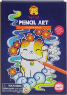 Tiger Tribe Pencil Art Blend and Shade - Colouring Book