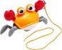 Bavytoy Roztomilý chodící krab na natažení - Push and Pull Toy