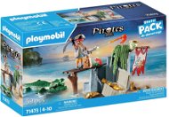 Playmobil 71473 Kalóz aligátorral - Figura szett