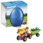 Chlapec s detským traktorom - Figúrky
