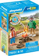 Playmobil 71513 Tábortűz pillecukorral - Figura szett