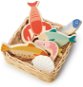 Potraviny do detskej kuchynky Tender Leaf Sada ryb a mořských plodů Seafood Basket - Jídlo do dětské kuchyňky