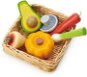 Toy Kitchen Food Tender Leaf Sada zeleniny Veggie Basket - Jídlo do dětské kuchyňky