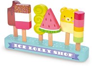 Herní set Tender Leaf Dřevěný stojan s nanuky Ice Lolly Shop - Herní set