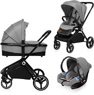 Lionelo Mika 3in1 Grey Stone - Baby Buggy