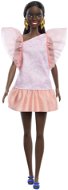 Bábika Barbie Modelka – Šaty s nadýchanými rukávmi - Panenka