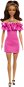 Barbie Modell - Rózsaszín ruha fodrokkal - Játékbaba