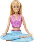 Barbie Made to Move - Szőke kék leggingsben - Játékbaba