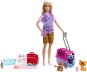 Barbie baba megmenti az állatokat - Szőke - Játékbaba