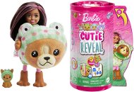 Barbie Cutie Reveal Chelsea - Flip flopos zöld kutya jelmezben - Játékbaba