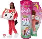 Barbie Cutie Reveal Barbie v kostýme – Mačiatko v červenom kostýme pandy - Bábika