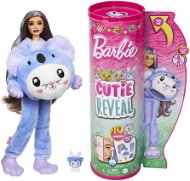 Barbie Cutie Reveal Barbie - Nyuszis lila koala jelmezben - Játékbaba