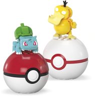 Mega Pokémon Pokéball - Bulbasaur und Psyduck - Bausatz
