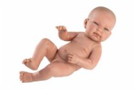 Llorens 73801 New Born Chlapeček - realistická panenka miminko s celovinylovým tělem - 40 cm - Doll