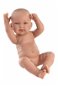 Doll Llorens 73802 New Born Holčička - realistická panenka miminko s celovinylovým tělem - 40 cm - Panenka