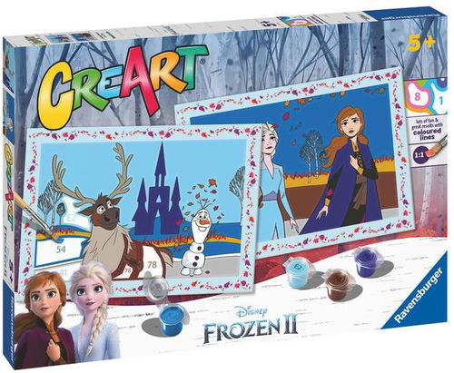 Ravensburger 235568 CreArt Disney: Ledové království 2: Věrní přátelé - Malování podle čísel - Hlavní obrázek